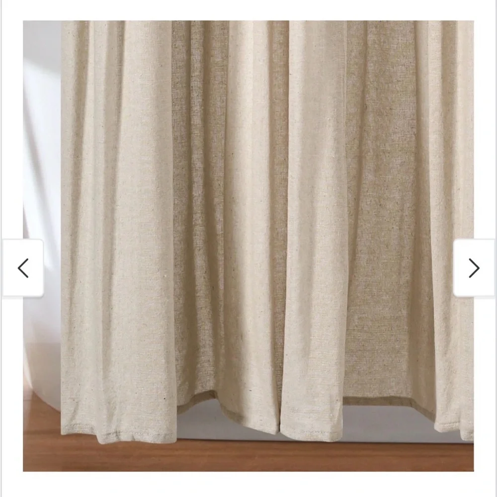 LUSH DECOR SHOWER CURTAIN 72” X 72”